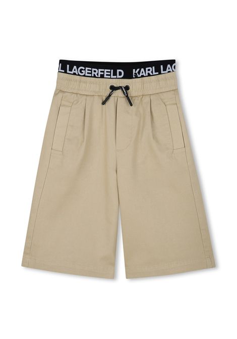 Bermuda con logo KARL LAGERFELD KIDS | Z30566296